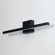 Hover LED 4.25 inch Black Wall Sconce Wall Light