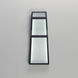 Totem LED 16 inch Black Outdoor Wall Sconce