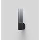 Highball LED 5 inch Gunmetal ADA Wall Sconce Wall Light in Graduating Smoke