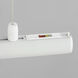 Continuum LED 47 inch White Linear Pendant Ceiling Light