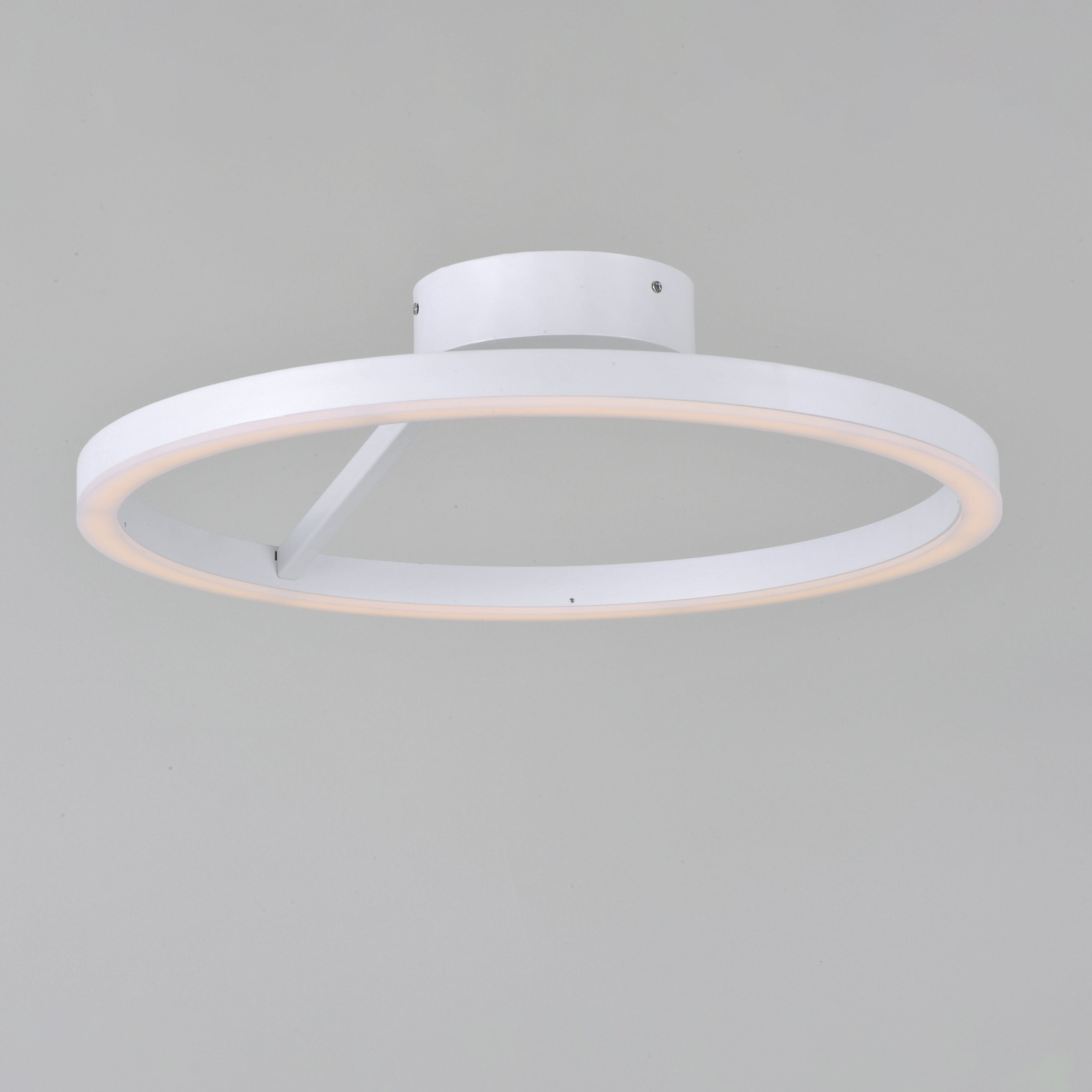 Cirque LED 19.75 inch Matte White Flush Mount Ceiling Light