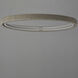 Kaia LED 36 inch Gray Ring Pendant Ceiling Light