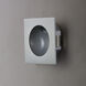 Alumilux Step Light LED 3.25 inch Satin Aluminum Outdoor Wall Mount