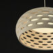 Cambria LED 17.5 inch Oyster Single Pendant Ceiling Light