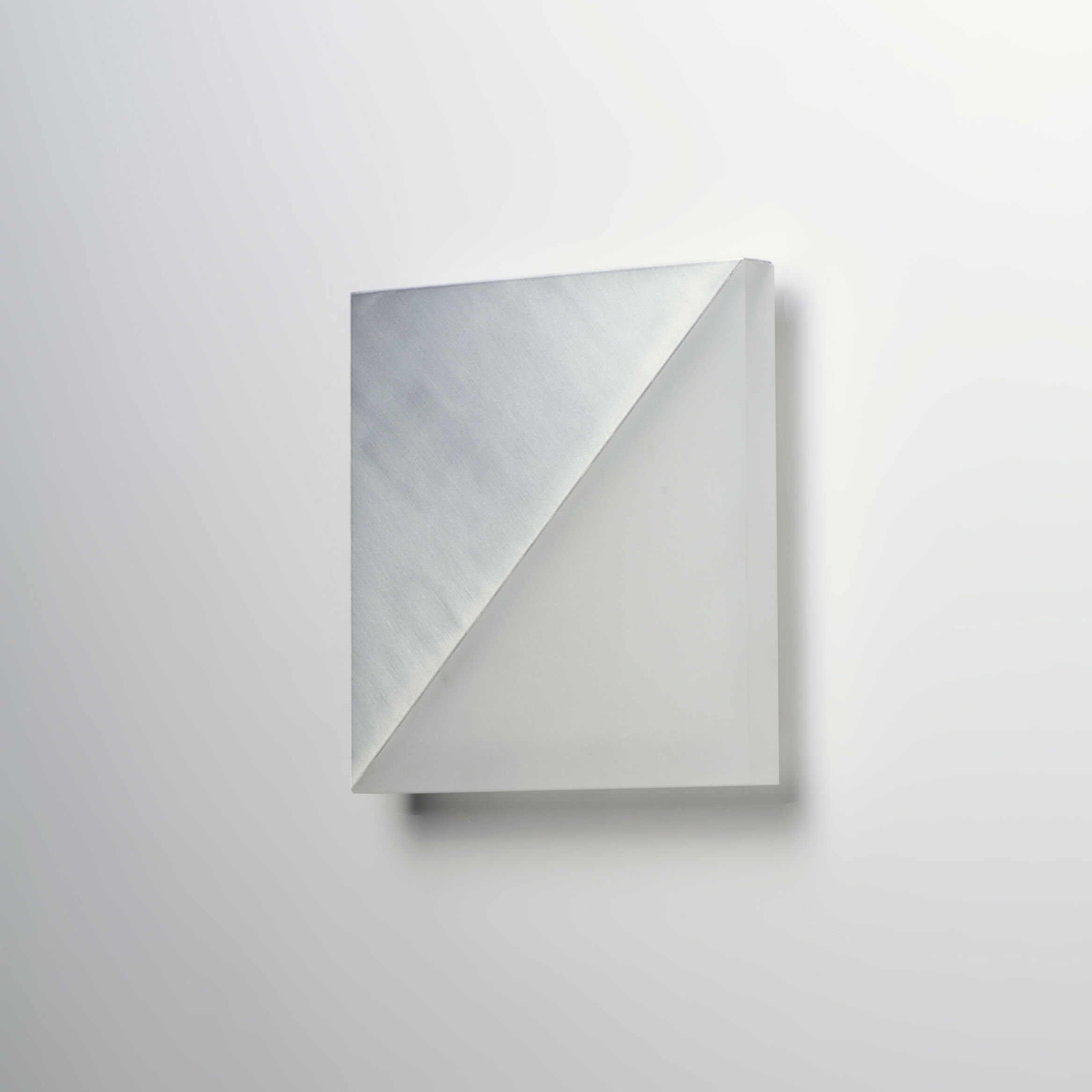 Alumilux Glow Wall Sconce Wall Light in Satin Aluminum