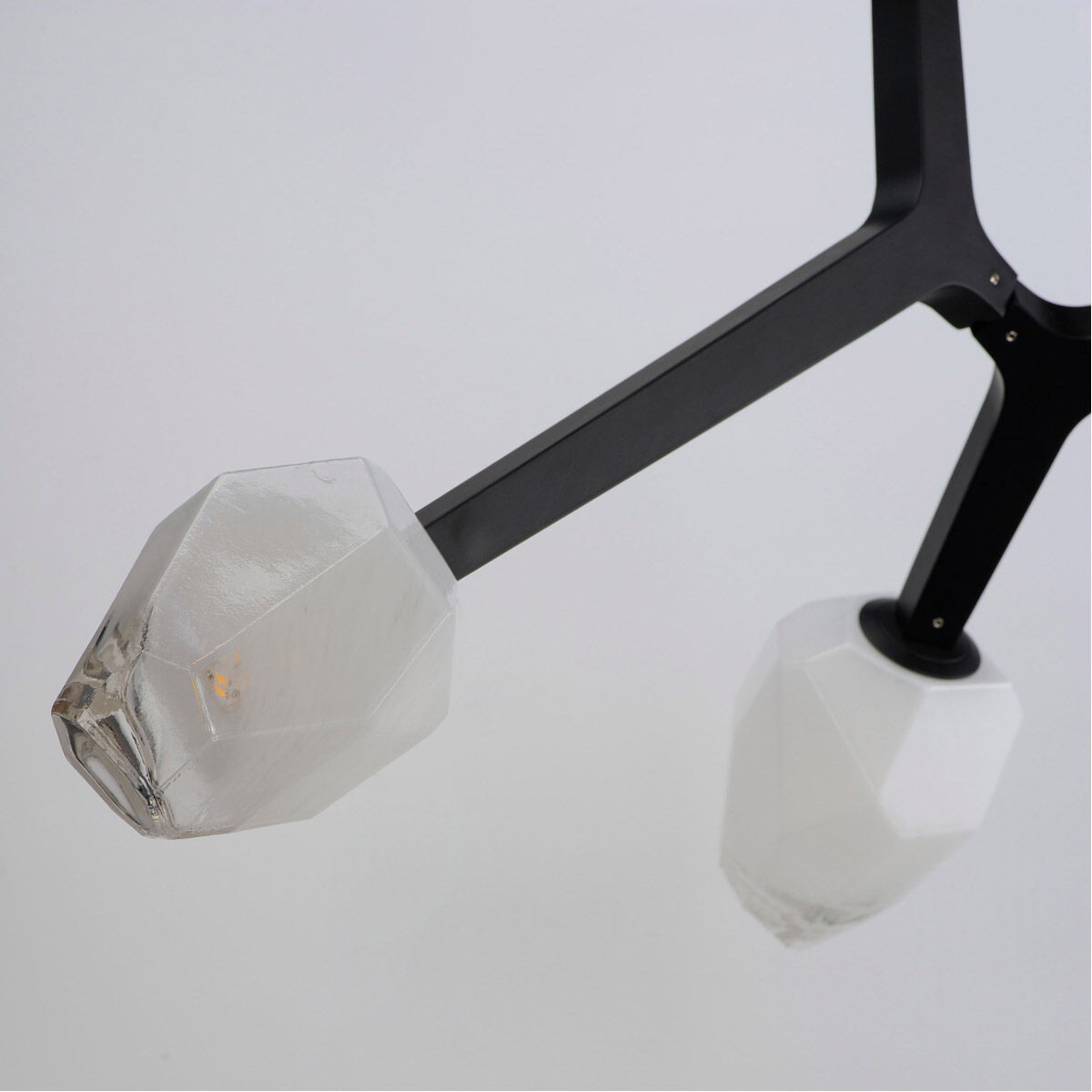 Blossom LED 20 inch Black Flush Mount Ceiling Light