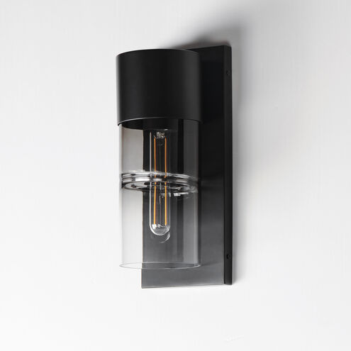 Smokestack LED 13.75 inch Black Outdoor Wall Mount