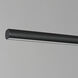 Continuum LED 93.7 inch Black Linear Pendant Ceiling Light