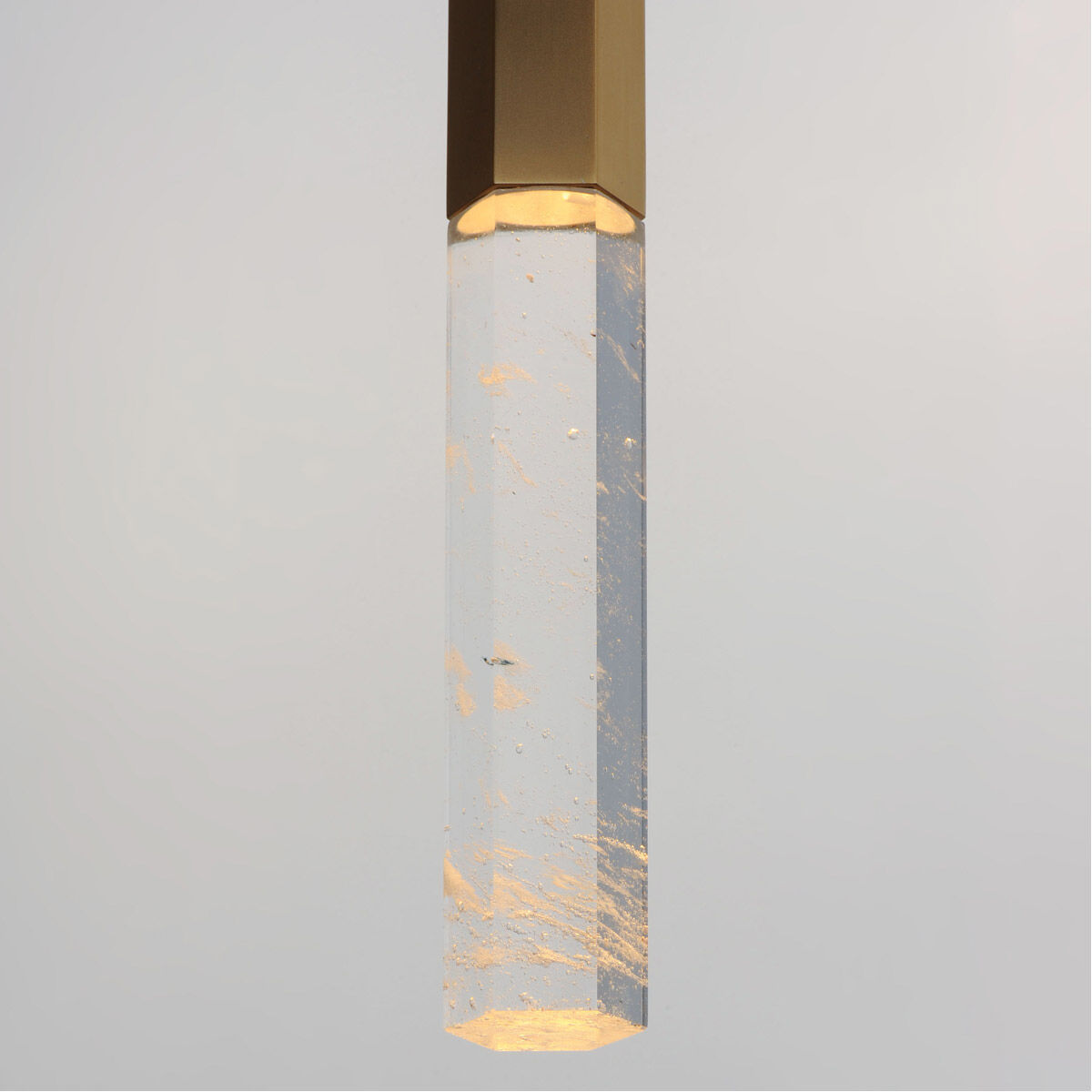 Diaphane LED 1.5 inch Gold Single Pendant Ceiling Light