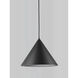 Abyss LED 9.5 inch Black Mini Pendant Ceiling Light