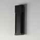 Maglev LED 17.75 inch Black Outdoor Wall Mount