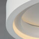 iCorona WiZ LED 17.75 inch Matte White Flush Mount Ceiling Light