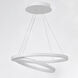 Cirque LED 23.75 inch Matte White Single Pendant Ceiling Light