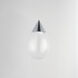 Dewdrop LED 7.75 inch Polished Chrome Single Pendant Ceiling Light