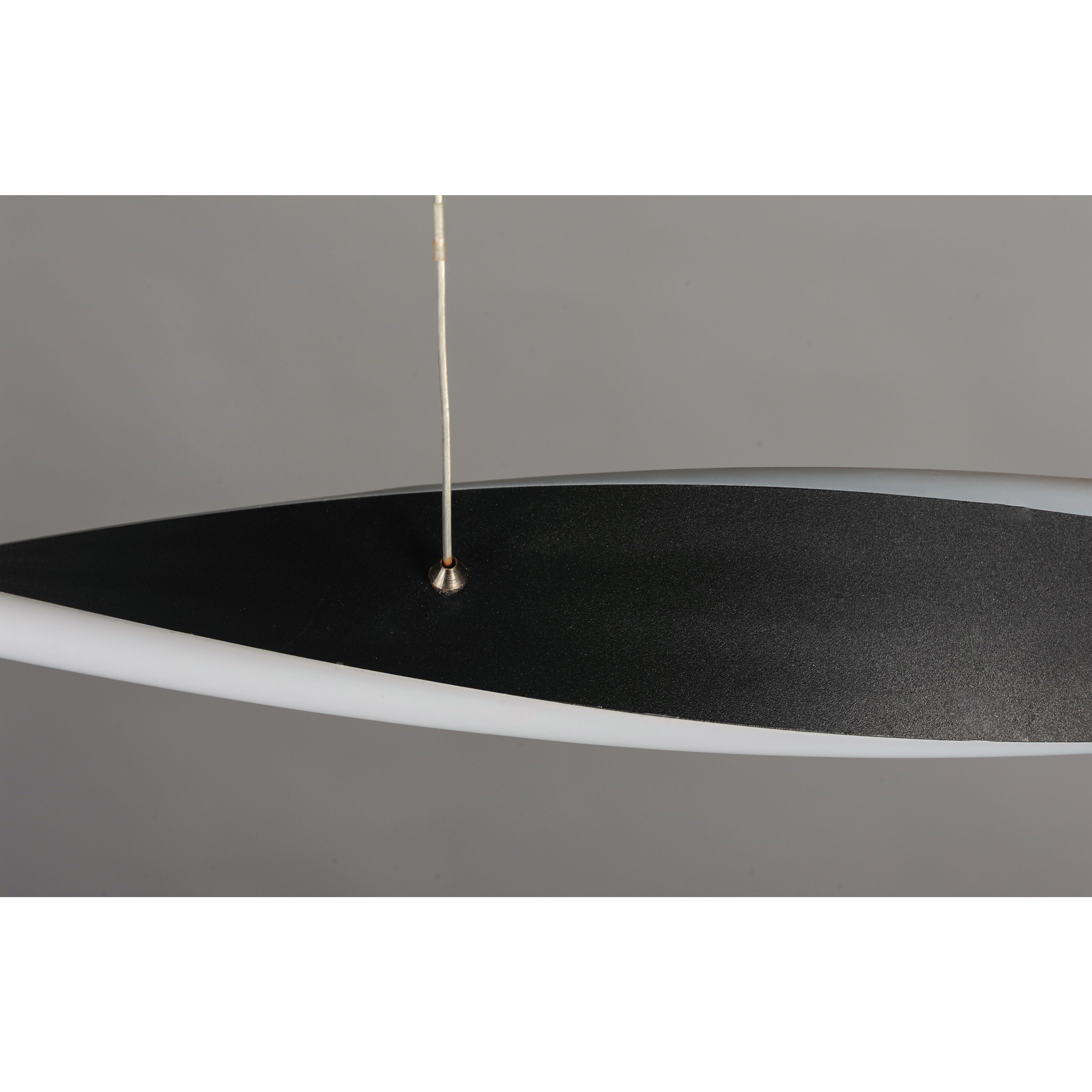 Pirouette LED 40 inch Black Linear Pendant Ceiling Light