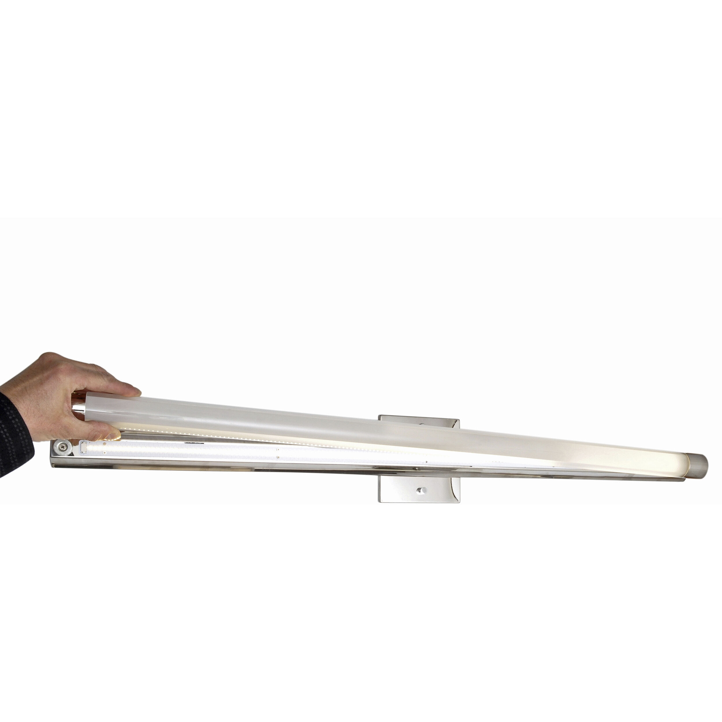 36 inch store chrome vanity light
