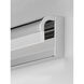 Waterfall LED 24 inch Polished Chrome Bath Vanity Wall Light