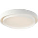 Ziggurat LED 31.5 inch White Flush Mount Ceiling Light