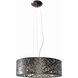 Inca 9 Light 23.5 inch Bronze Multi-Light Pendant Ceiling Light in Cognac