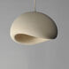 Moeraki LED 12.5 inch Oyster Single Pendant Ceiling Light