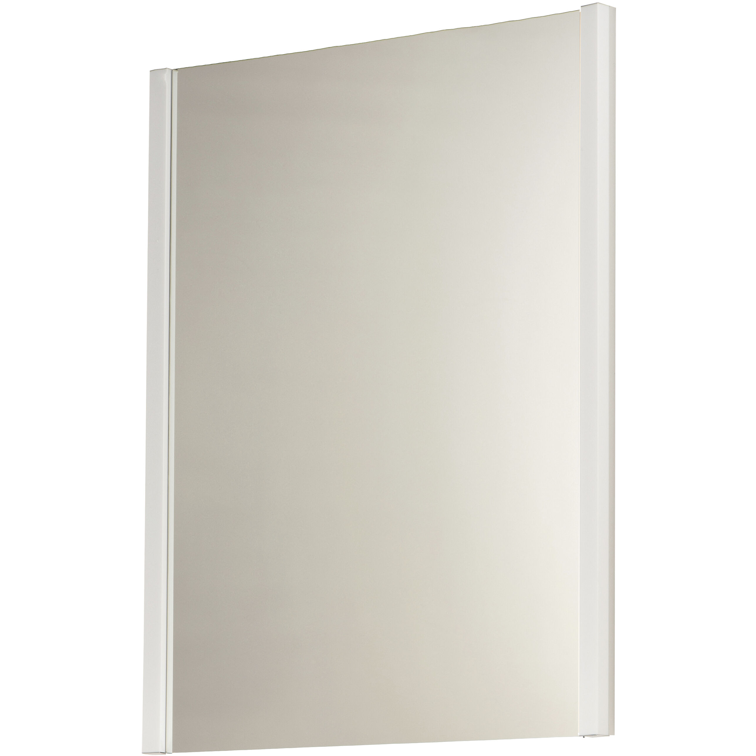 Luminance 42 X 30 inch Polished Chrome LED Wall Mirror