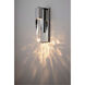 Quartz LED 4.75 inch Polished Chrome Bath Vanity Light Wall Light