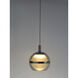 Swank LED 4.5 inch Polished Chrome Single Pendant Ceiling Light