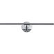Dorian 15 watt 23 inch Polished Chrome Picture Light Wall Light