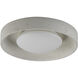 Matera LED 14.5 inch Chaulk White Flush Mount Ceiling Light
