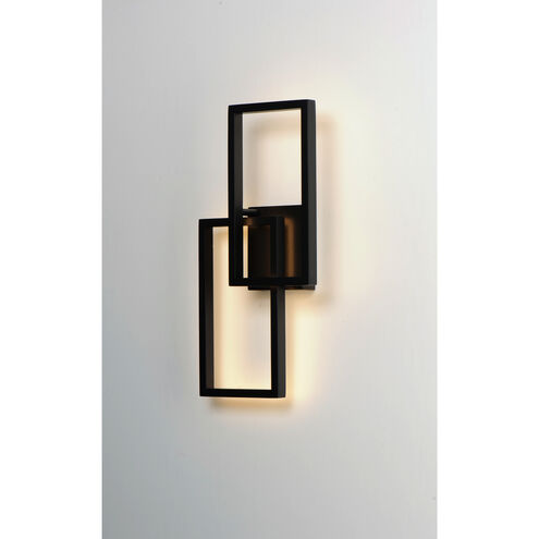 Traverse LED LED 19.75 inch Black Outdoor Wall Sconce