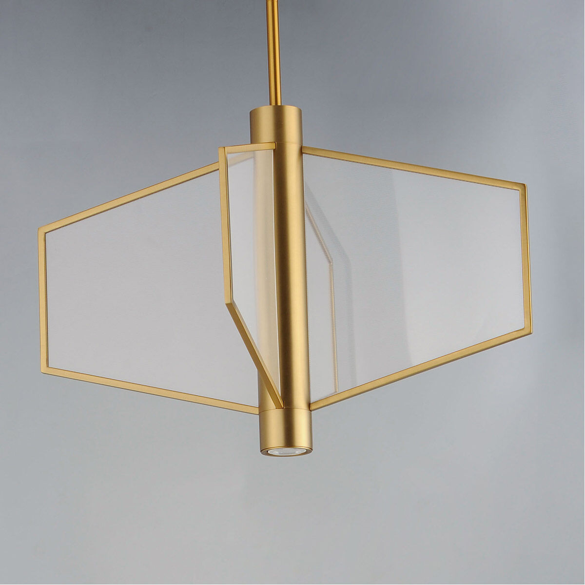 Telstar LED 26 inch Natural Aged Brass Single Pendant Ceiling Light