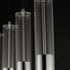 Torch LED 28 inch Polished Chrome Linear Pendant Ceiling Light