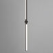 Dorian LED 1 inch Black Single Pendant Ceiling Light