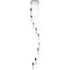 Fizz III LED 15.75 inch Polished Chrome Multi-Light Pendant Ceiling Light