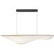 ET2 Manta LED 47 inch Black Linear Pendant Ceiling Light E24714-144BK - Open Box