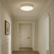 Souffle LED 13.75 inch Chaulk White Flush Mount Ceiling Light