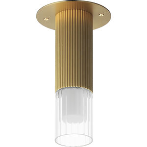 Reeds LED 2.5 inch Gold Flush Mount Ceiling Light