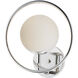 Revolution 1 Light 11 inch Polished Nickel Bath Vanity Light Wall Light