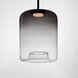Bombona LED 12 inch Black Single Pendant Ceiling Light