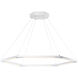 Rotator LED 31.5 inch Matte White Single Pendant Ceiling Light