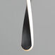 Pirouette LED 8 inch Black Mini Pendant Ceiling Light