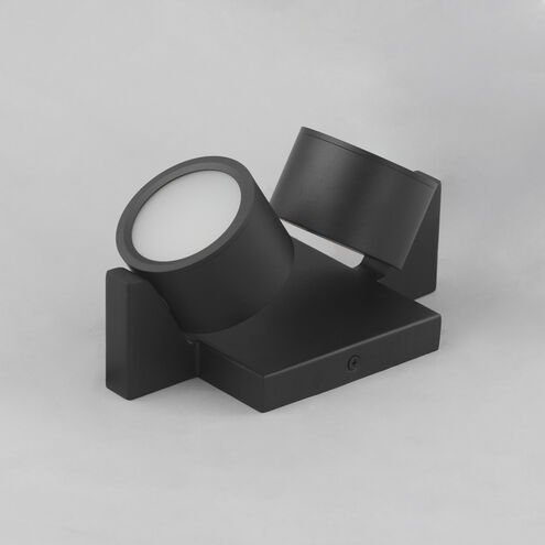 Embrace LED 4.75 inch Black Semi-Flush Mount Ceiling Light