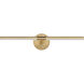 Dorian 15 watt 23 inch Gold Picture Light Wall Light