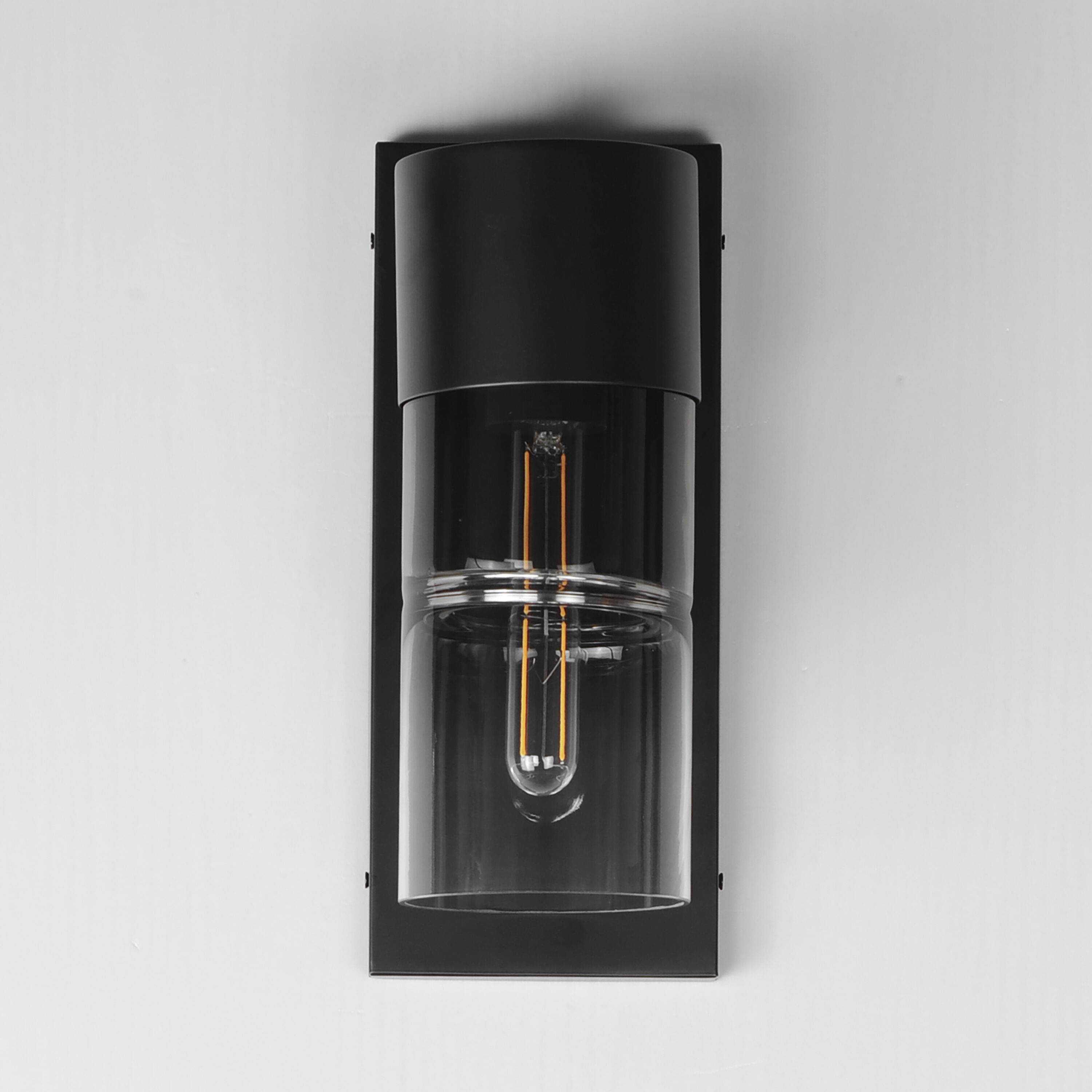 Smokestack LED 13.75 inch Black Outdoor Wall Mount