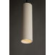 Pleat LED 3.25 inch Black Single Pendant Ceiling Light