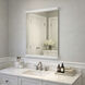 Luminance 32.75 X 24 inch Polished Chrome LED Mirror