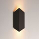 Fractal LED 14 inch Architectural Bronze Outdoor Wall Mount