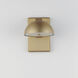 Cauldron LED 7 inch Gold Outdoor Wall Mount