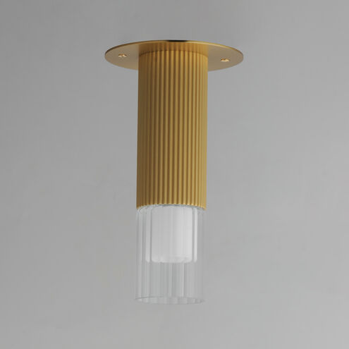 Reeds LED 2.5 inch Gold Flush Mount Ceiling Light