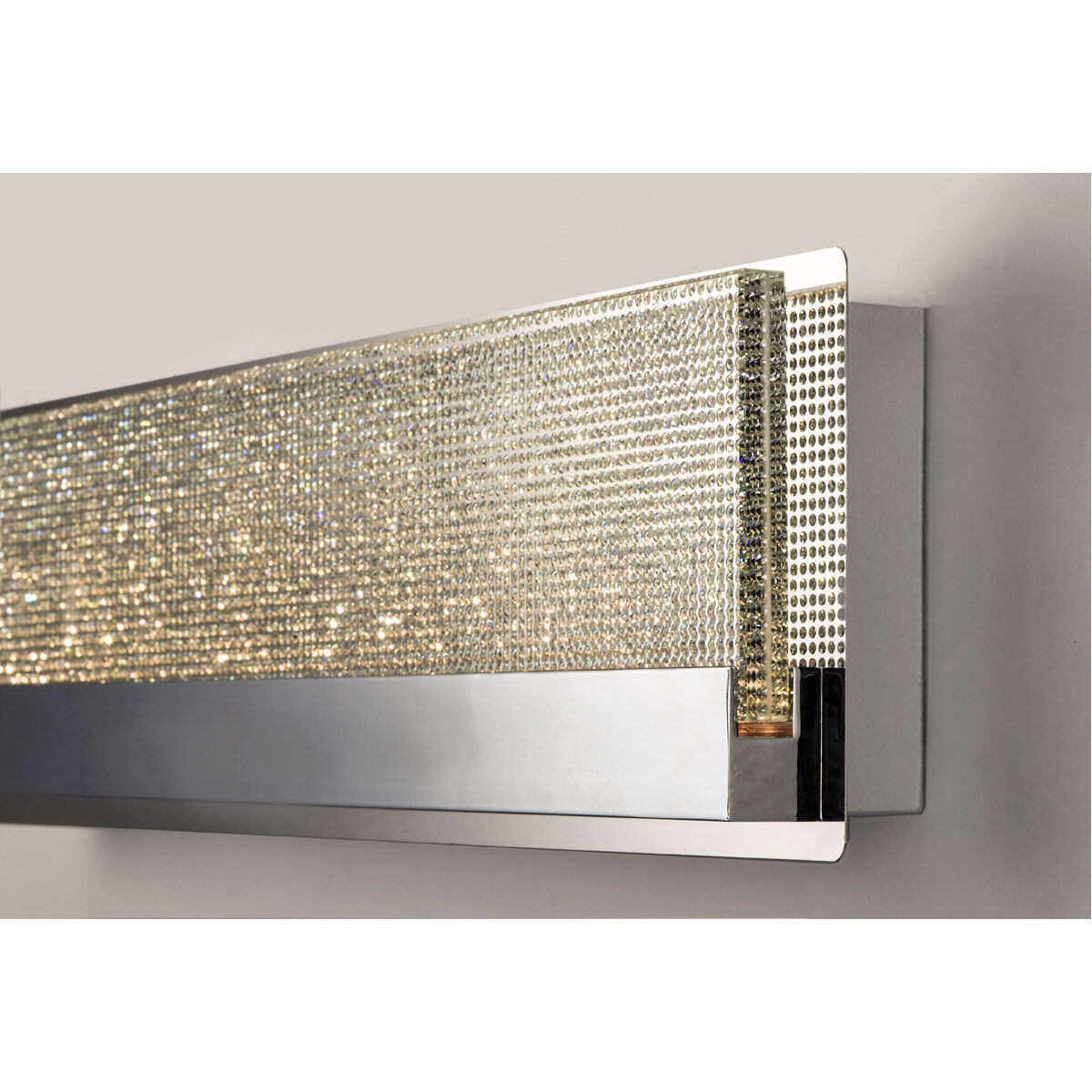 Sparkler LED 27.5 inch Polished Chrome Bath Vanity Light Wall Light